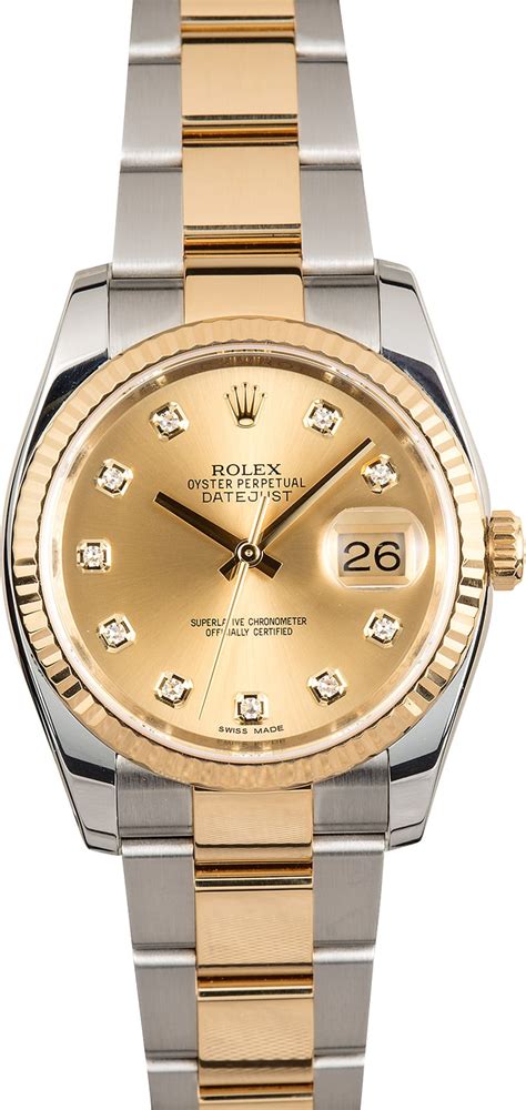 rolex champagne diamond dial|Rolex oyster perpetual Datejust 116233.